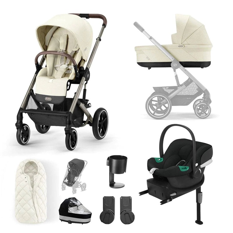 CYBEX Balios S Lux Comfort Bundle – Seashell Beige