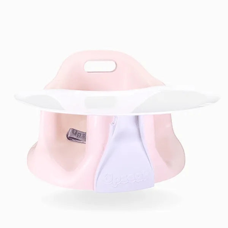 Ergonomic Baby Floor and Booster Seat – Pink