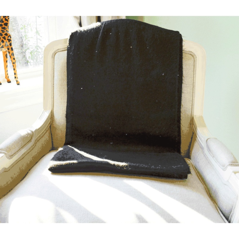 Oliver B Alpaca Throw in Bean
