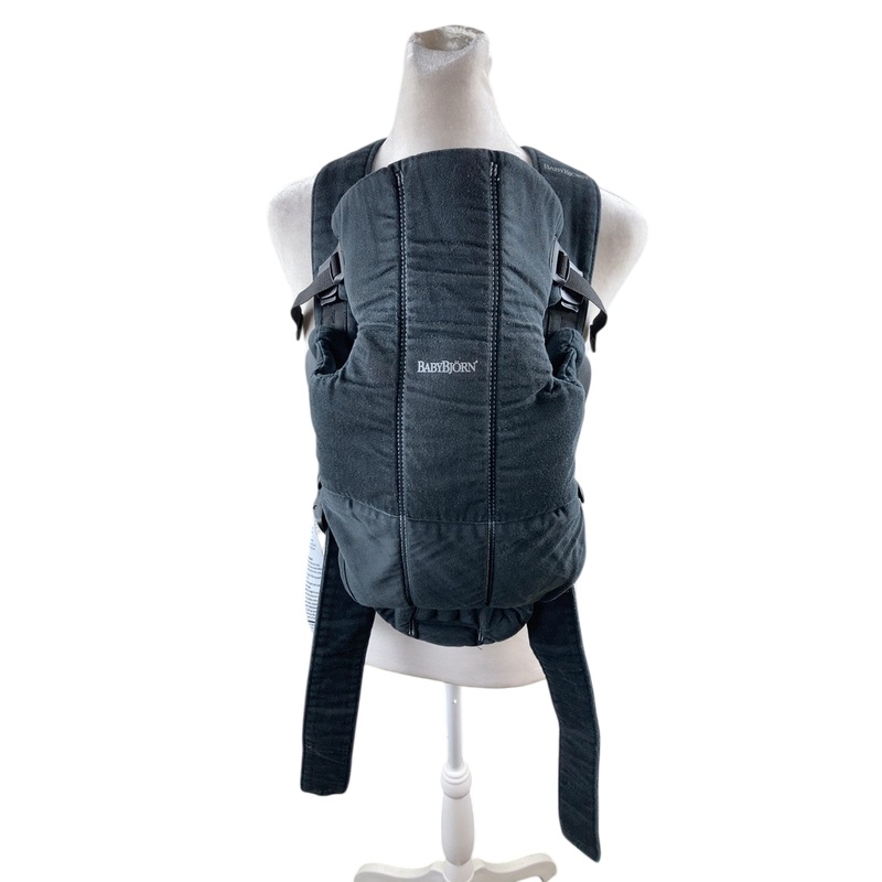 BabyBjorn Baby Carrier Mini, Black Cotton