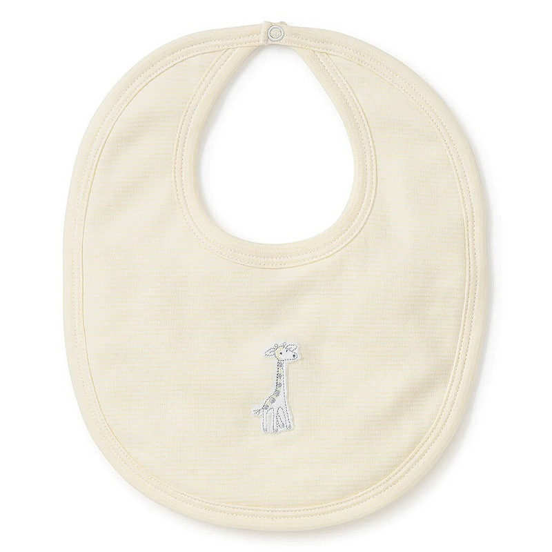 Kissy Kissy Stripe Bib Giraffe Generations