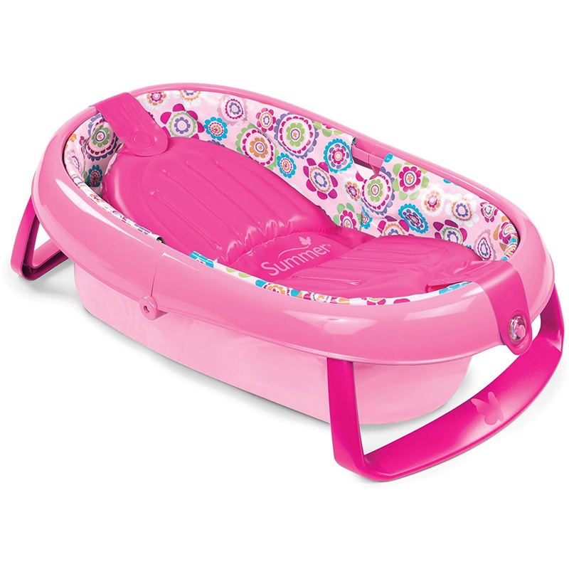 Summer Infant EasyStore Comfort Tub – Pink