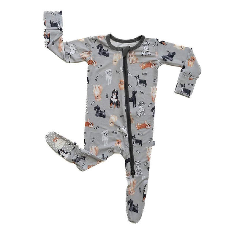 Zipper Footie Puppy Pack