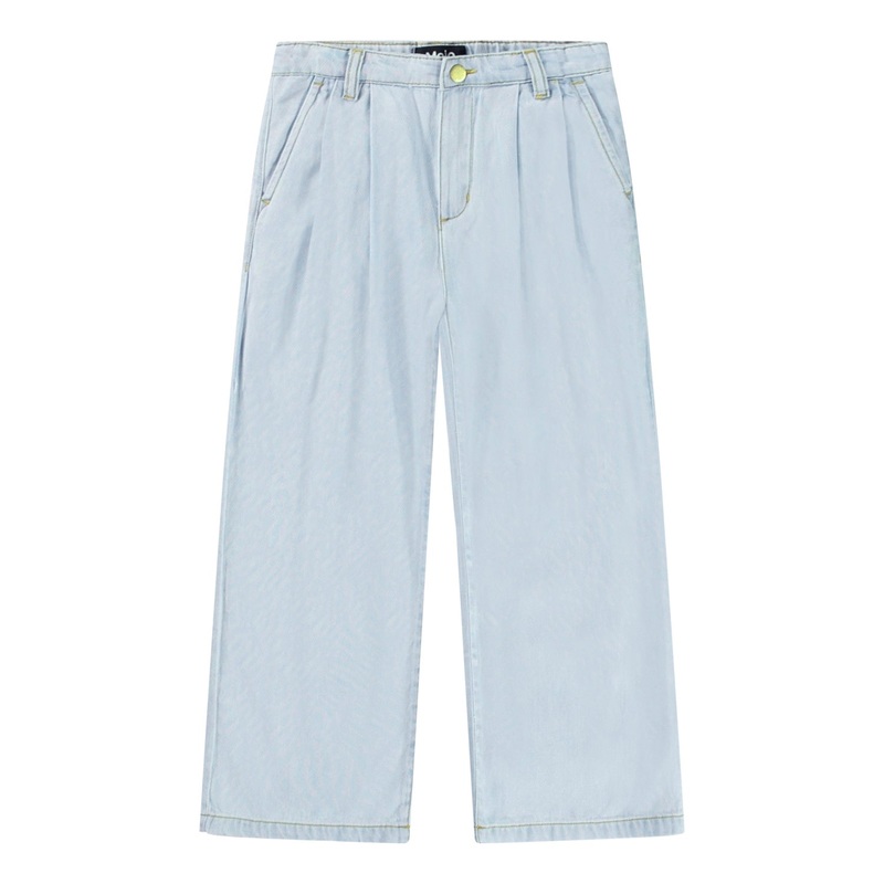 Aeisha Woven Pants – Bleached Drapy