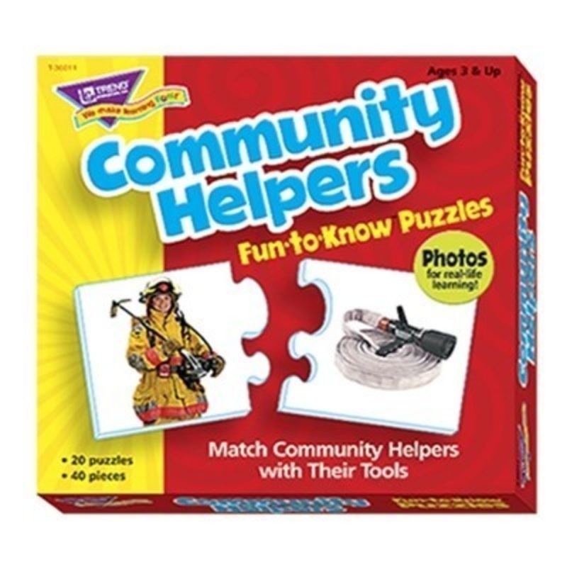 Fun-To-Know Puzzles – Community Helpers