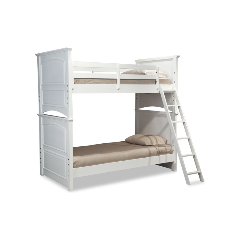 Madison Bunk Bed in Natural White