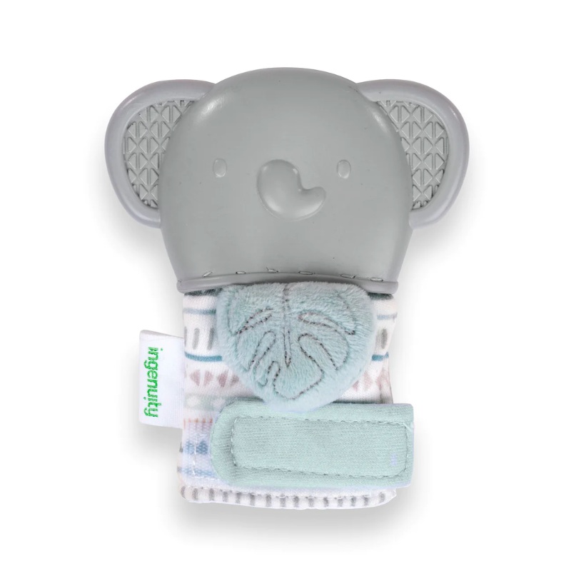 Teething Mitt & Rattle – Elephant