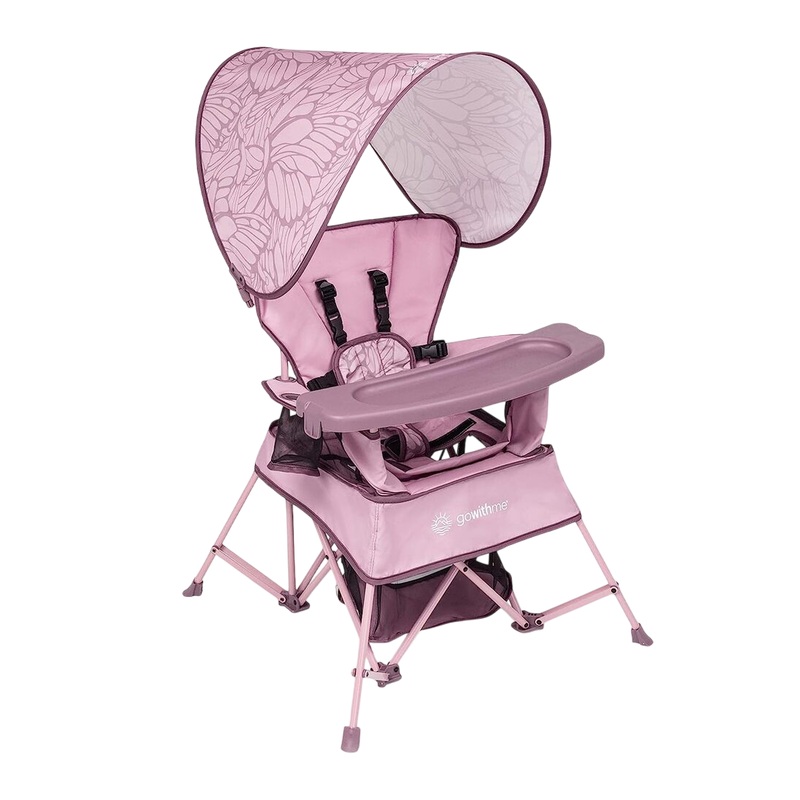 Baby Delight Go with Me Venture Deluxe Portable Chair, Canyon Rose
