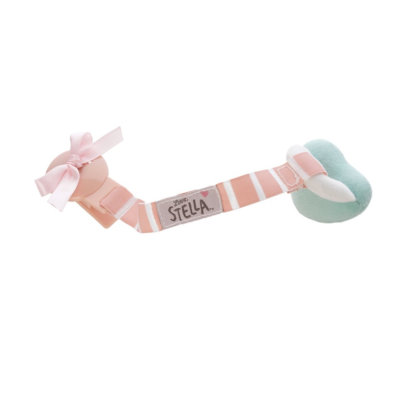 Baby Stella Love, Stella Pacifier & Clip Set