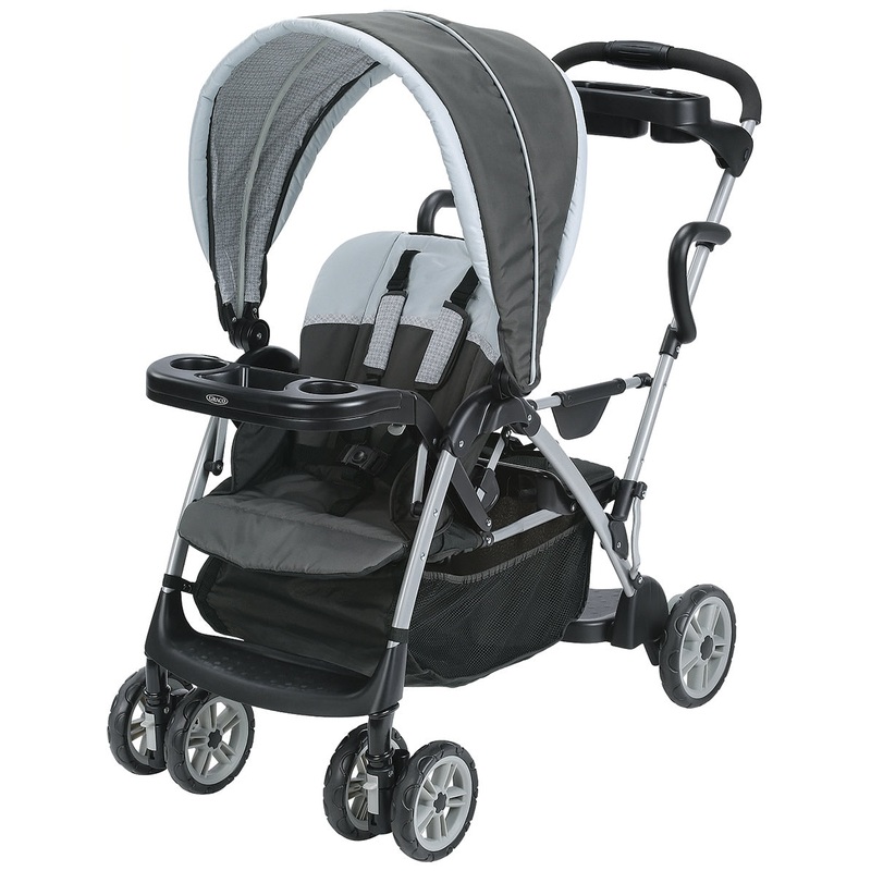 Graco RoomFor2 Stand & Ride Stroller – Glacier