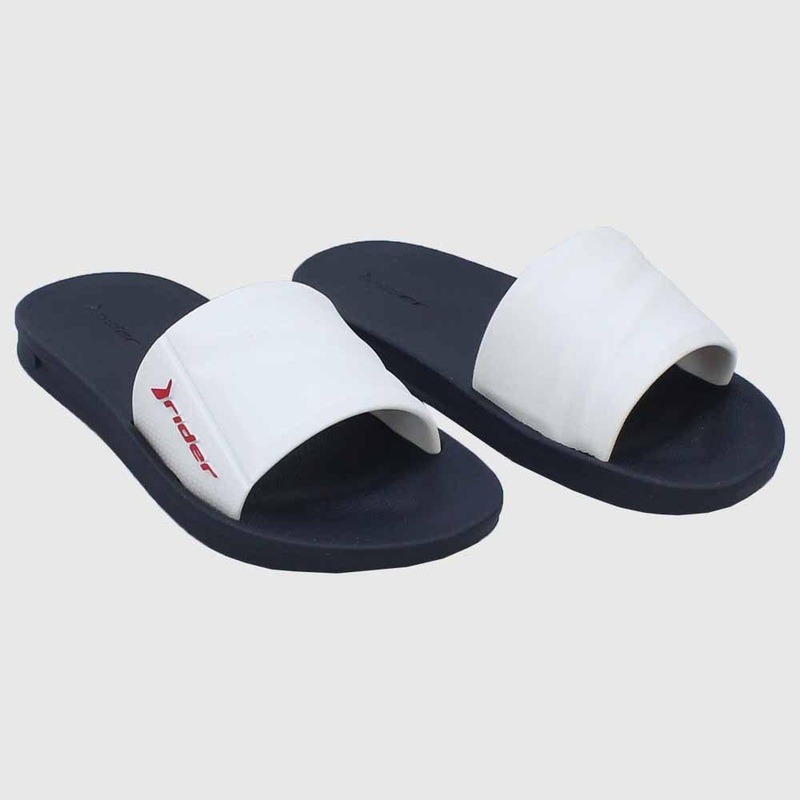 Rider Boys White Slides