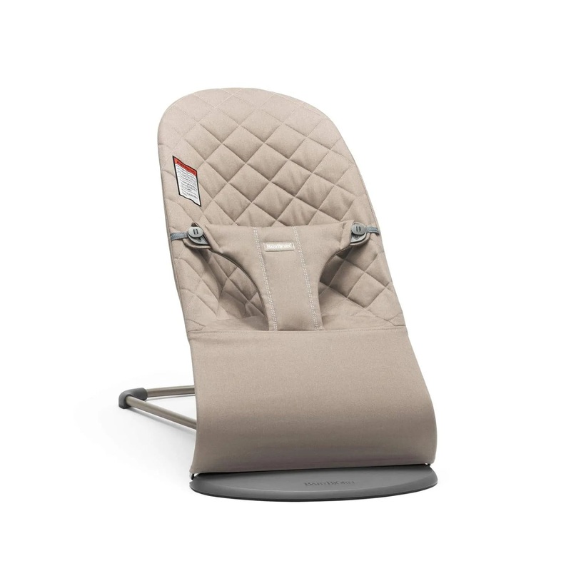 Bouncer Bliss Woven Classic Quilt – Sand Grey (See description)