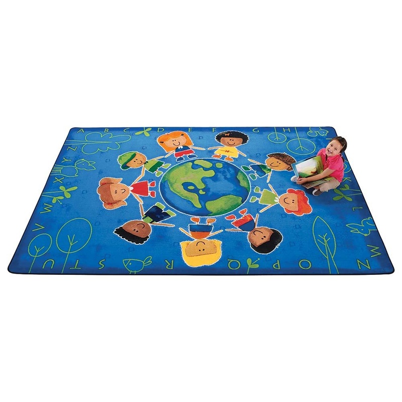 Give the Planet a Hug Rug (8′ x 12′ Rectangle)