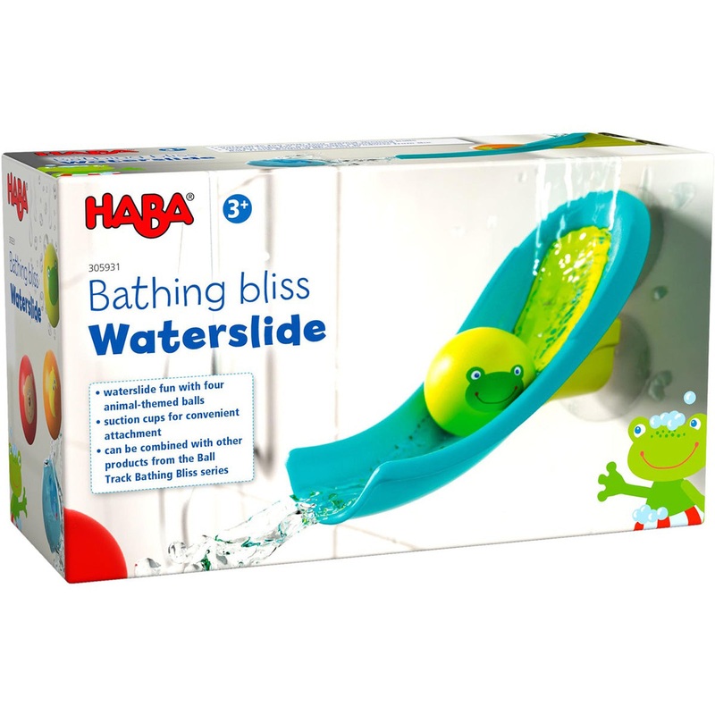 HABA Bathing Bliss Waterslide Bathtub Ball Track Bath Toy