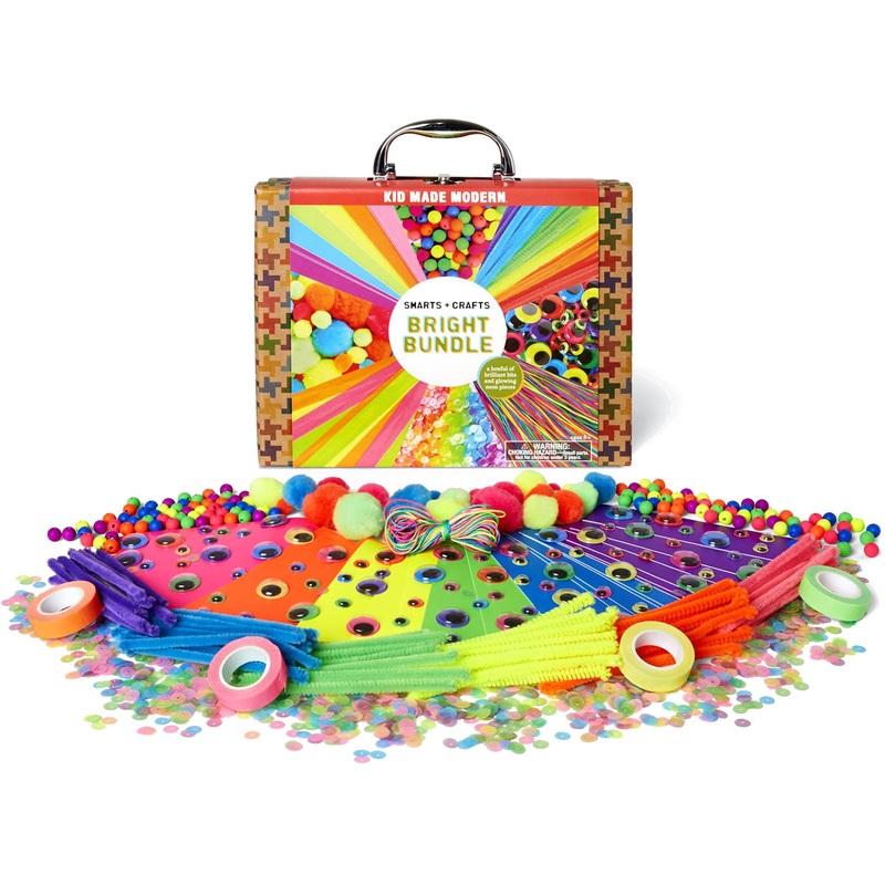 Kid Made Modern Smarts & Crafts Bright Bundle Craft Kit