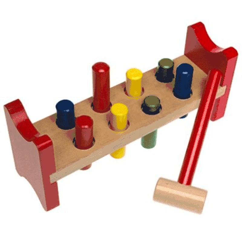 Melissa & Doug Pound A Peg Toy