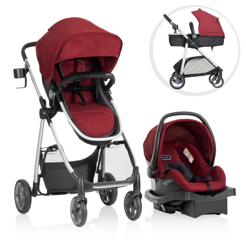 Omni Plus Modular Travel System with LiteMax – Hyperion Red
