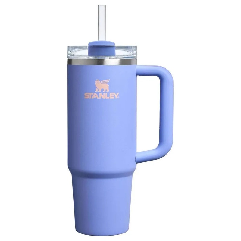 Stanley 40 Oz Stainless Steel H2.0 Flowstate Quencher Tumbler- Hydrangea