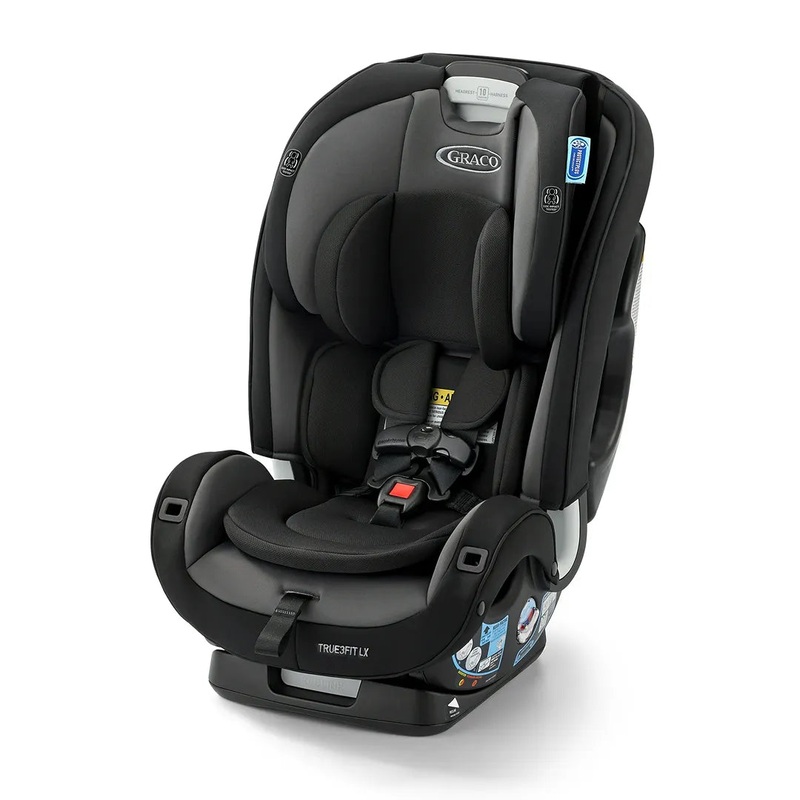 True3Fit LX 3-in-1 Convertible Car Seat ft. Anti-Rebound Bar – Gotham (See Description)