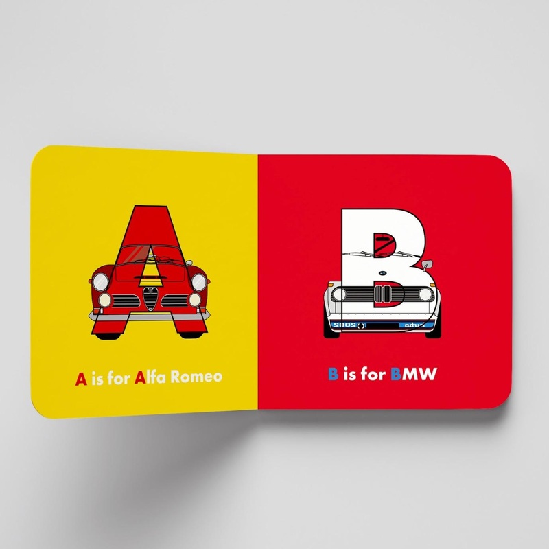 Car Little Legends Alphabet Board Book
