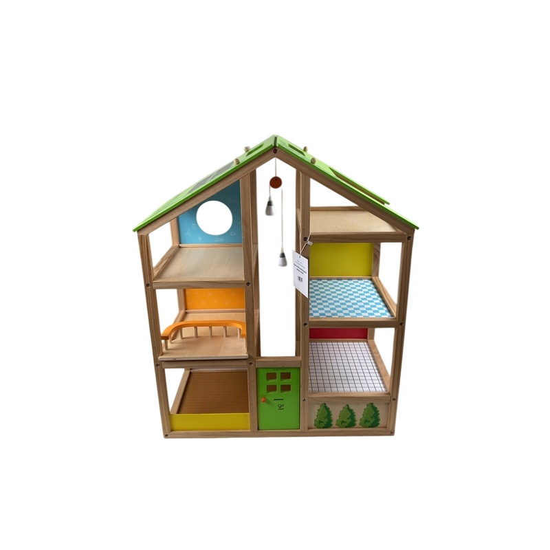 Hape All Seasons Kids Wooden Dollhouse