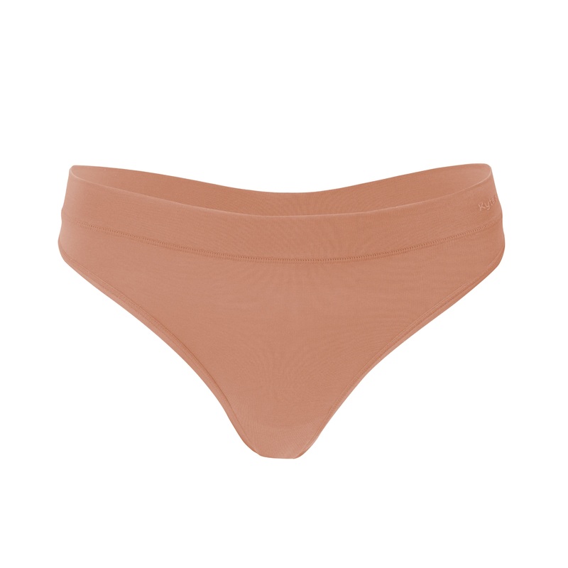 Women’s Thong in Latte