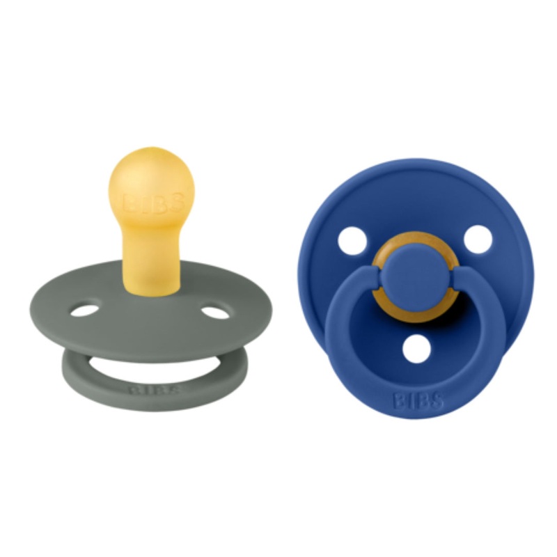 BIBS Pacifier 2 Pack – Pine + Cornflower