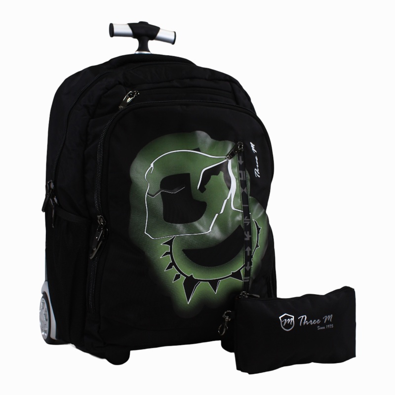 Cool School Set  20 Inches (Trolley Bag + Pencil case)