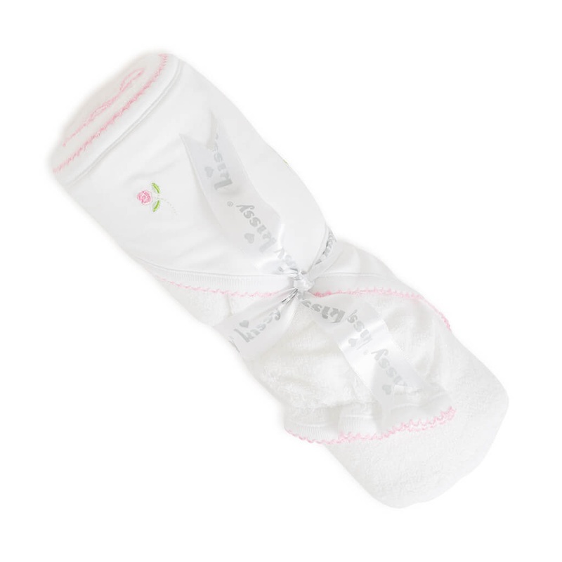 Kissy Kissy Hooded Towel Garden Rose