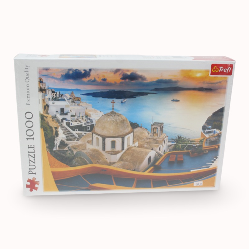 Trefl Fairytale Santorini Puzzle – 1000 Pcs
