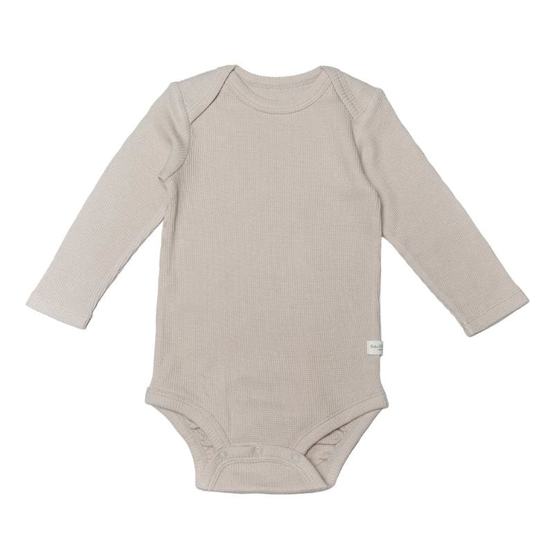 Waffle Long Sleeve Bodysuits