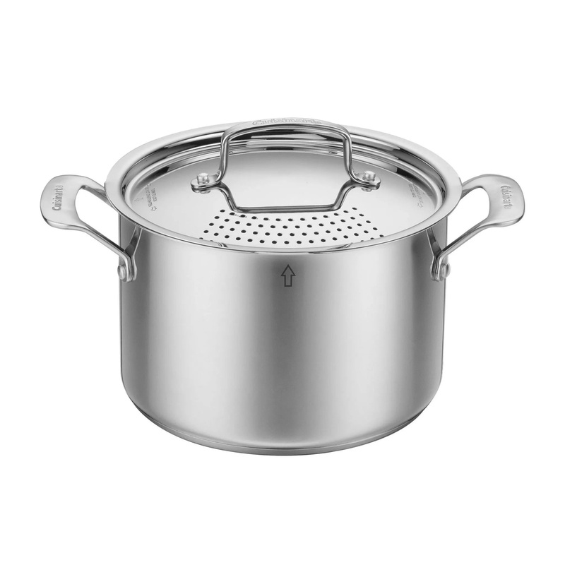 Classic 5.75qt Stainless Steel Pasta Pot with Straining Cover (See Description)