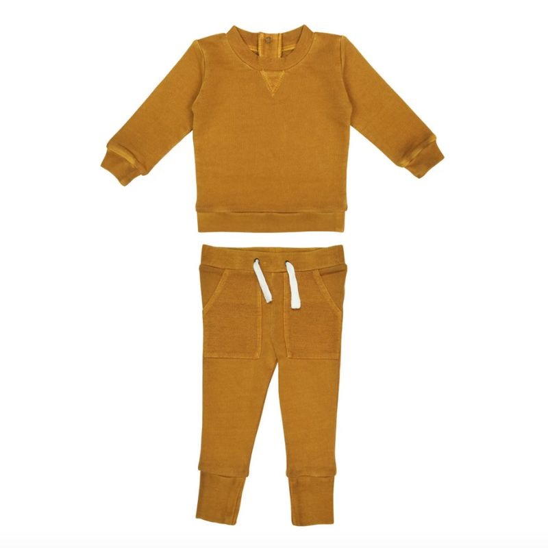 French Terry Sweatshirt & Jogger Set