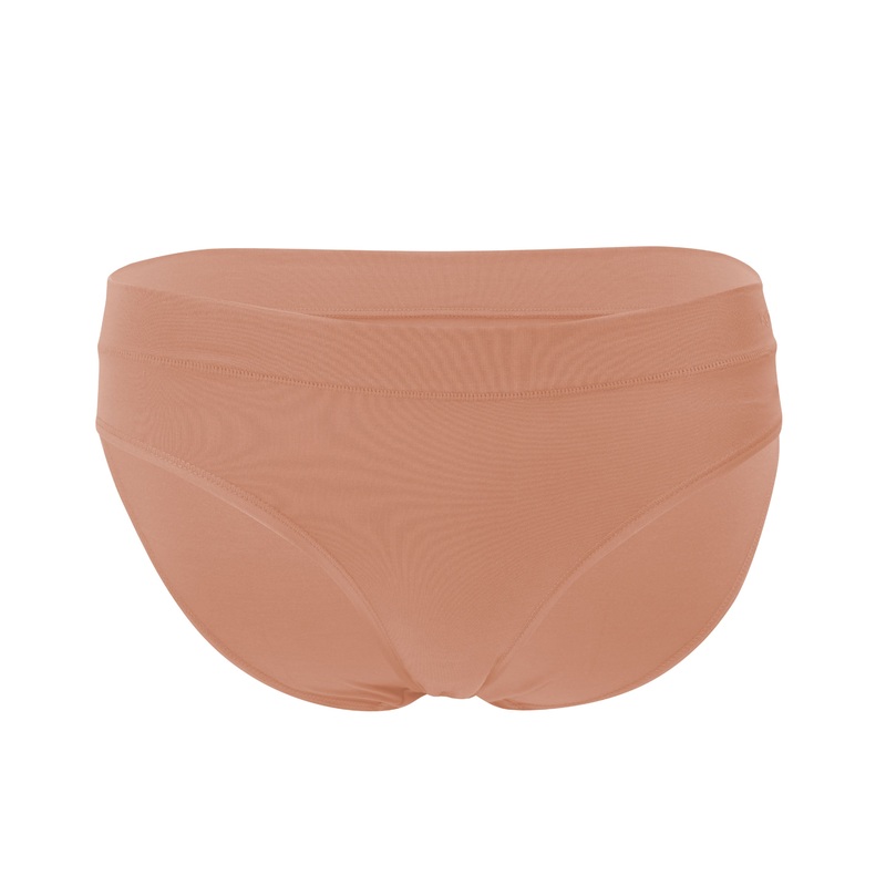 Women’s Midi Brief in Latte