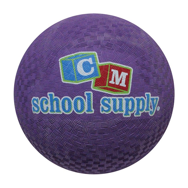 8.5″ Colored Playground Ball (Purple)