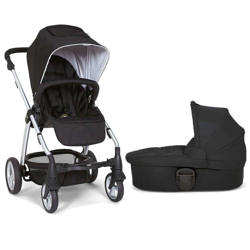 Mamas & Papas Sola 2 Stroller & Carrycot – Black