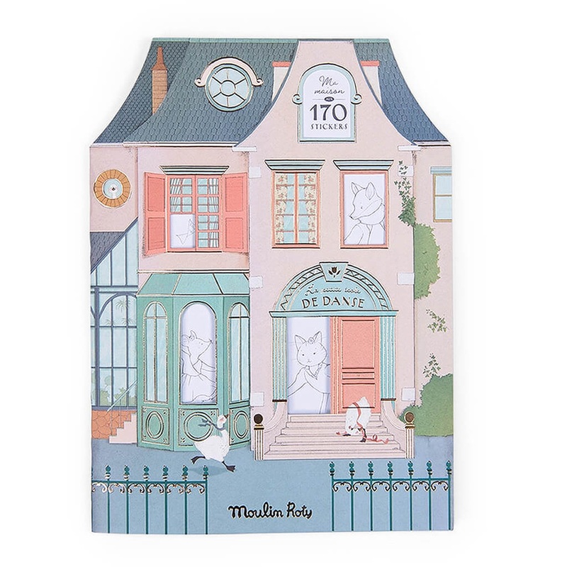 Moulin Roty Coloring and Sticker Book Little School of Dance