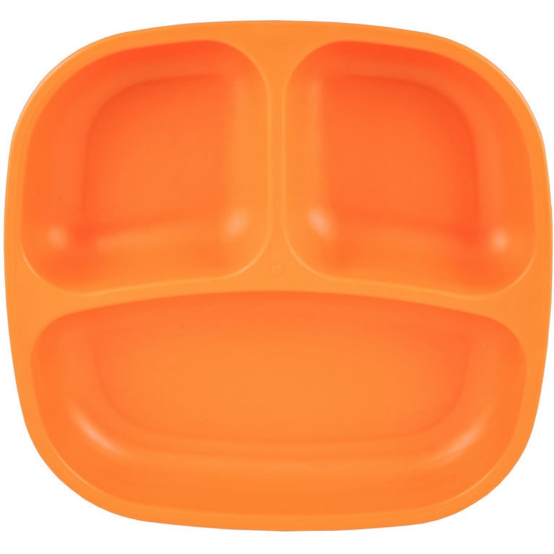 Re-Play 7″ Divided Plate – Orange