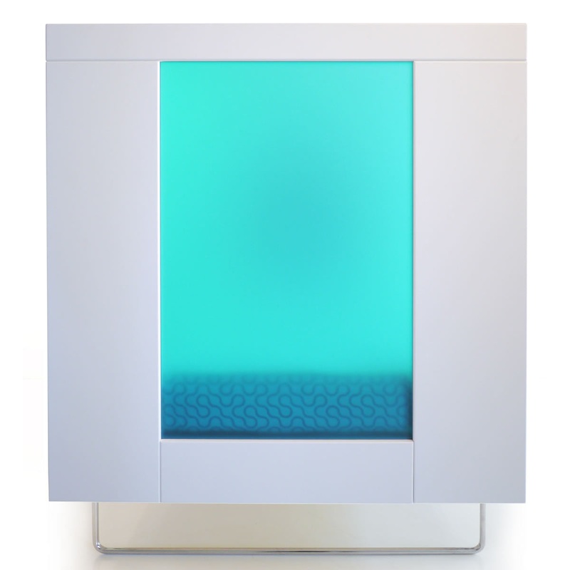 Spot On Square Alto Crib – Aqua Acrylic