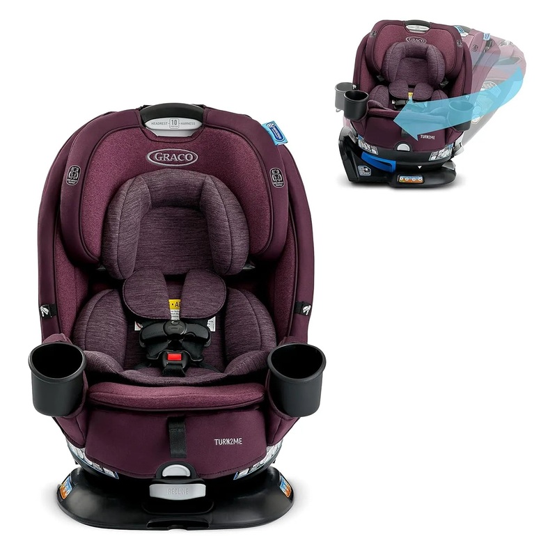Turn2Me 3-in-1 Convertible Car Seat – London Purple