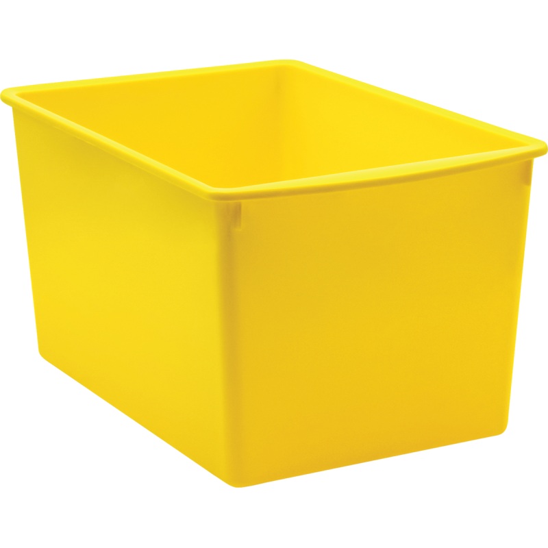 Yellow Plastic Multi-Purpose Bin