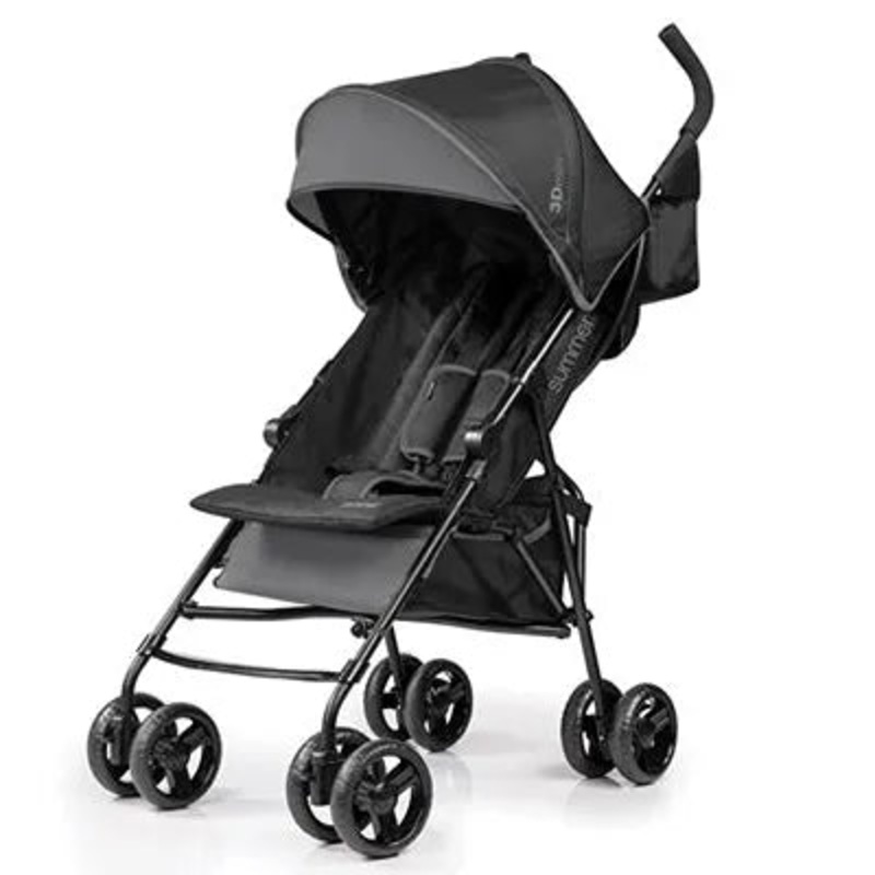 3D Mini Stroller – Gray