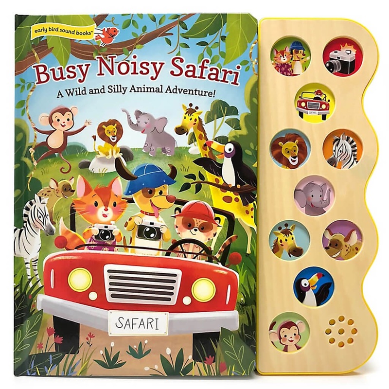 Busy Noisy Safari Book