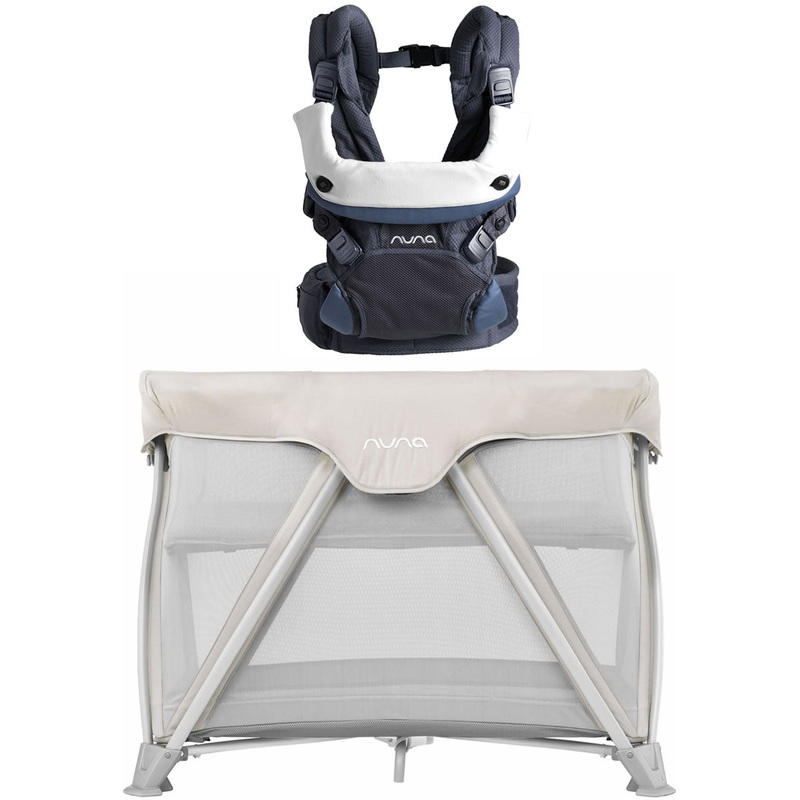Nuna Cove Aire + CUDL Baby Bundle – Champagne/Aspen