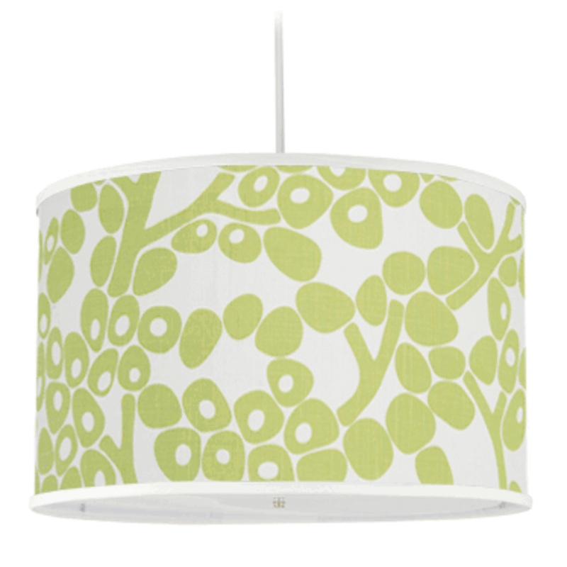 Oilo Modern Berries Large Cylinder Light in Spring Green