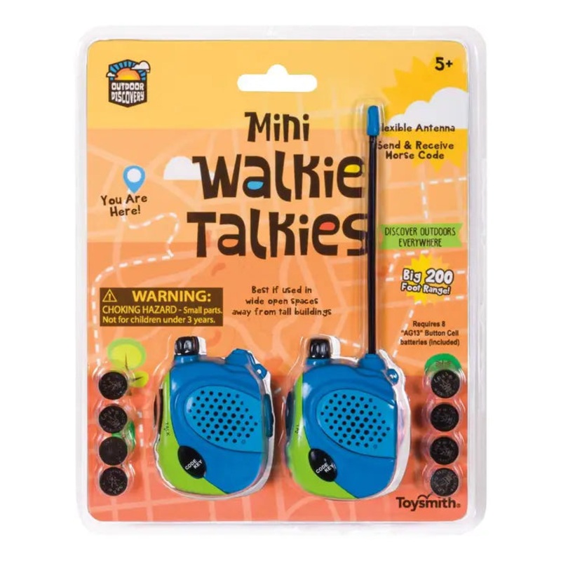 Outdoor Discovery Mini Walkie Talkie – Set of 2