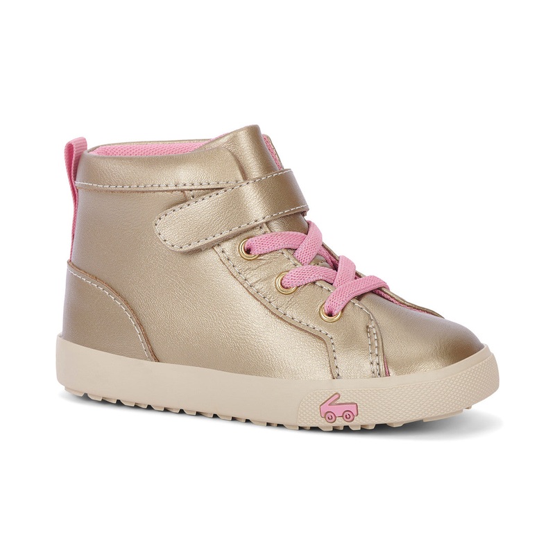 See Kai Run Hudson High Top – Gold