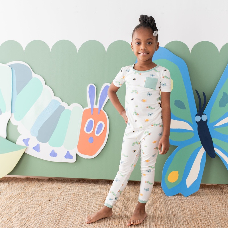 Short Sleeve with Pants Pajamas in The Very Hungry Caterpillar and Friends