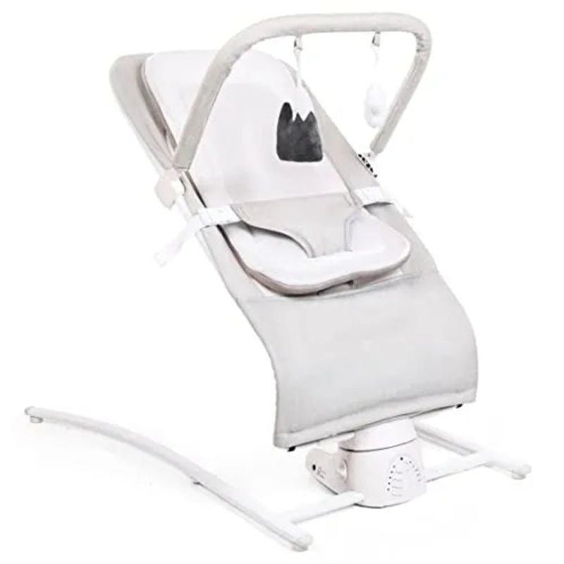 Alpine Wave Deluxe Portable Bouncer, Driftwood Grey