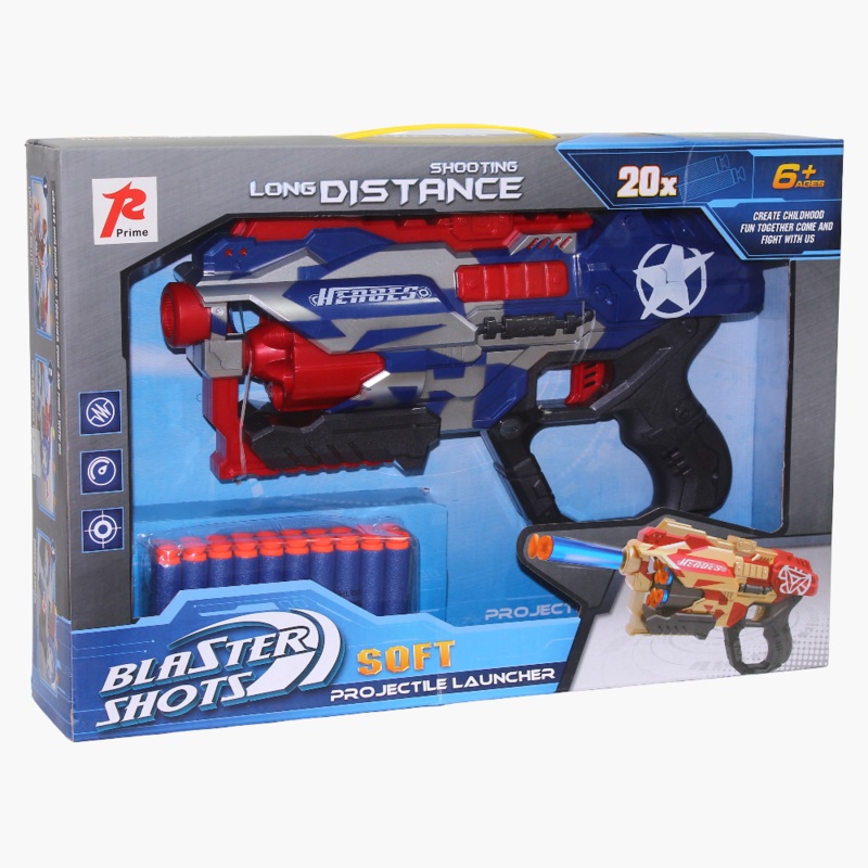 Captain America Foam Dart Blaster Gun